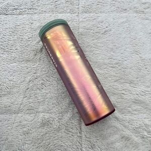 Starbucks Siren Iridescent Double-Walled Tumbler with Mint Lid 16oz